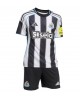 Günstige Newcastle United Joelinton #7 Heimtrikotsatz Kinder 2025-26 Kurzarm (+ Kurze Hosen)